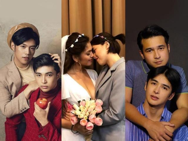 Same sex celebrity pairings na nagpakilig
