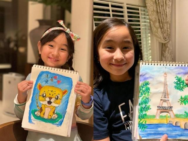 Scarlet Snow Belo drawing