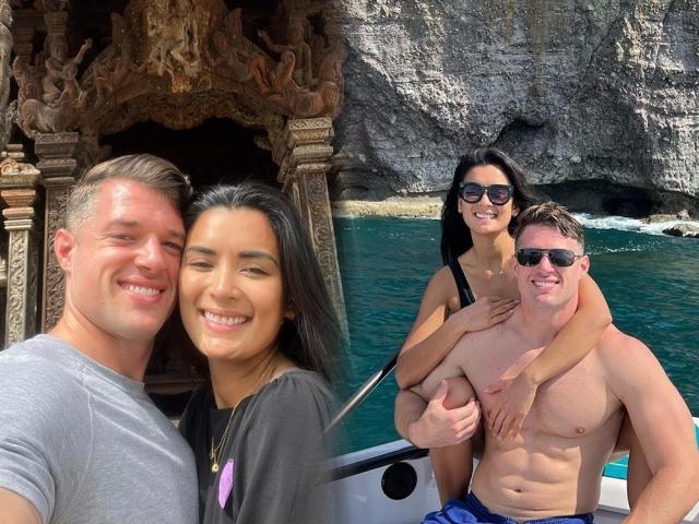 Michelle Madrigal and boyfriend