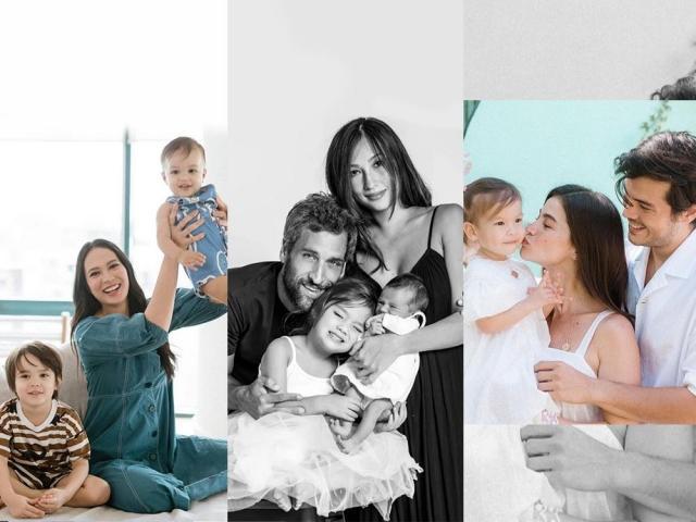 Solenn Heussaff, Nico Bolzico, Isabelle Daza, Baltie Semblat, Valentin Semblat, Anne Curtis, Dahlia Amelie Heussaff, Erwan Heussaff