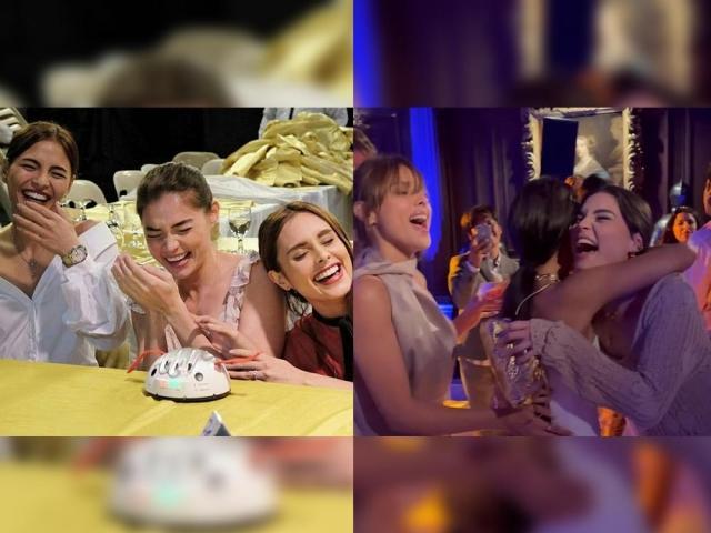 TOTGA girls Rhian Ramos, Max Collins, and Lovi Poe