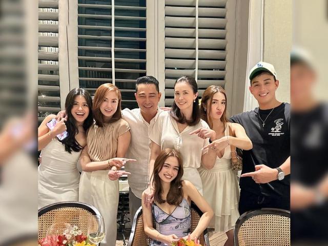 Sunshine Cruz Cesar Montano daughter Angelina celebrates birthday with blended family