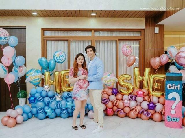 Rodjun Cruz and Dianne Medina first gender reveal party