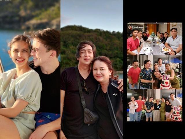 LOOK: Maine Mendoza goes on yacht getaway with family and Arjo Atayde to mark her26th birthday