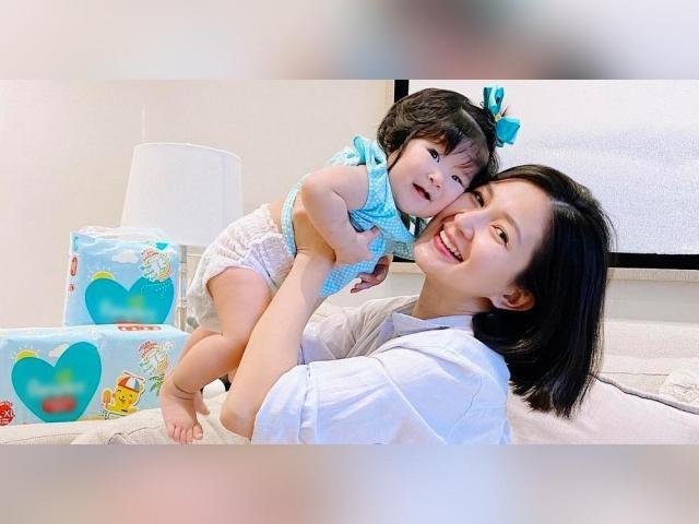 Sheena Halili and baby Martina