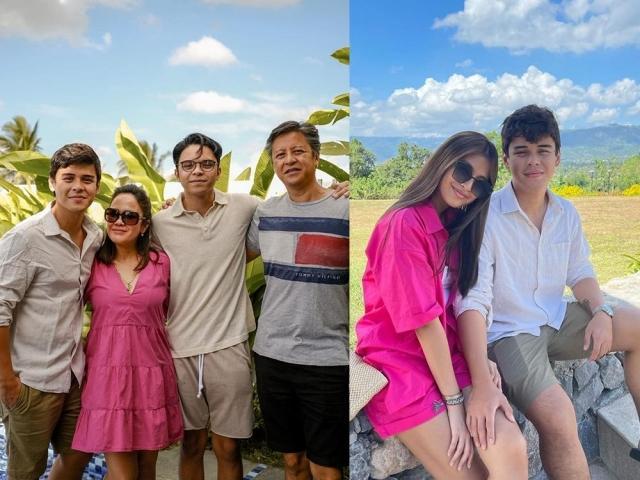 Khalil Ramos and Gabbi Garcia