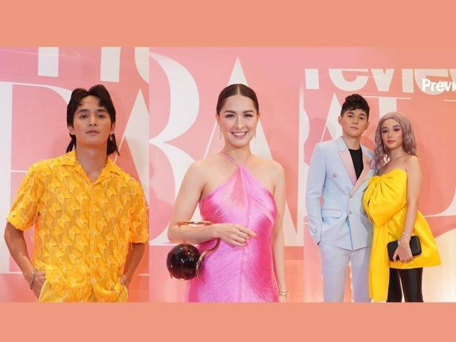 Ruru Madrid, Marian Rivera, Mavy Legaspi and Kyline Alcantara