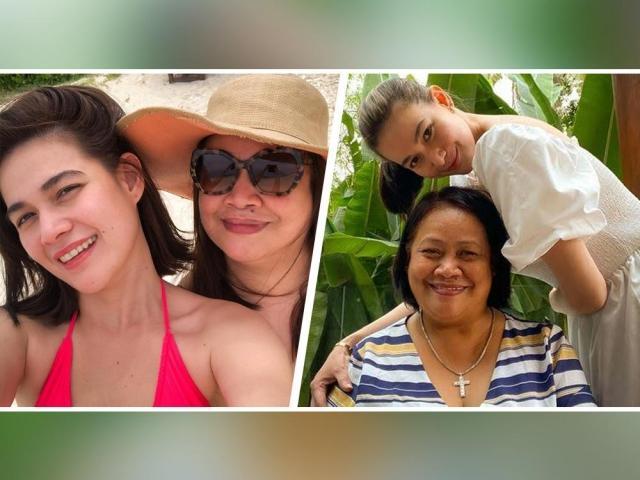 Bea Alonzo and Mommy Mary Anne
