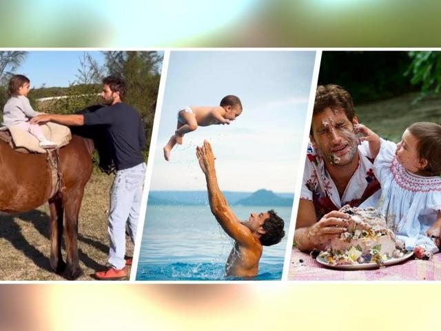 Nico Bolzico and Thylane Bolzico