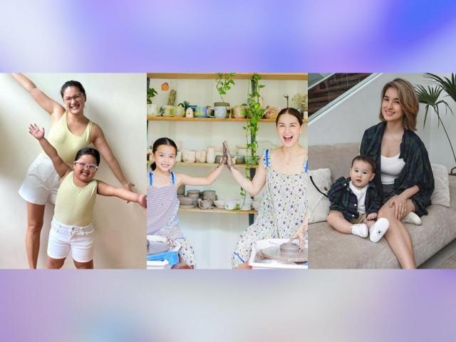 Pauleen Luna and Tali Sotto, Marian Rivera, Zia Dantes, Coleen Garcia and Amari Crawford