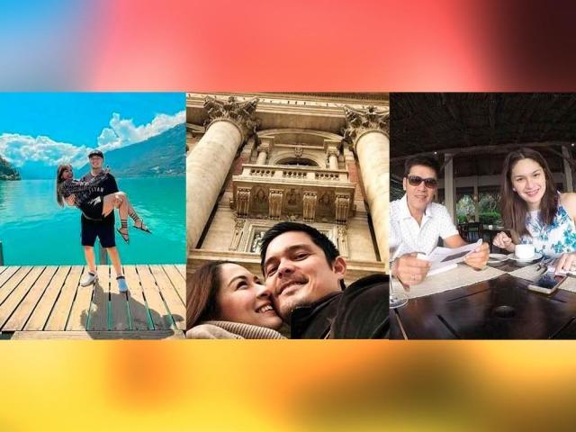 Perry Choi, Kris Bernal, Dingdong Dantes, Marian Rivera, Vic Sotto, and Pauleen Luna