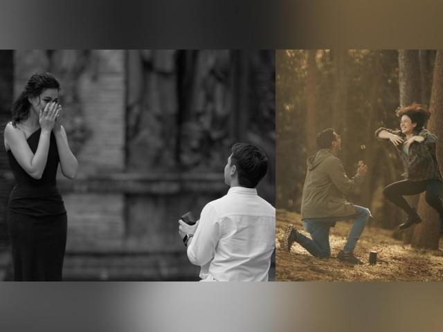 celebrity wedding proposals