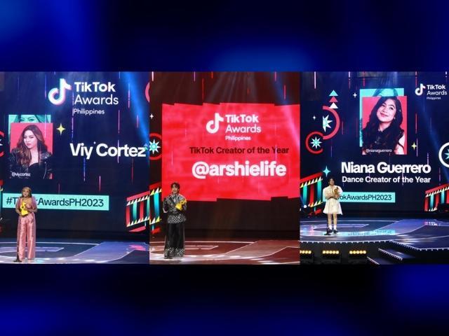 TikTok Awards Arshie Larga Viy Cortez Niana Guerrero