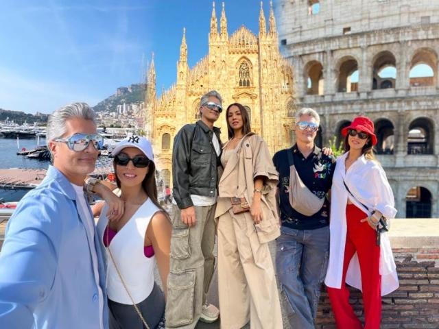 Aubrey Miles and Troy Montero