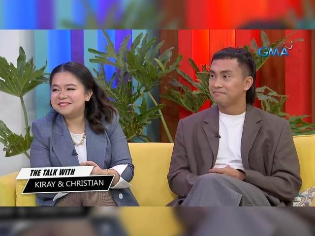 Kiray Celis and Christian Antolin