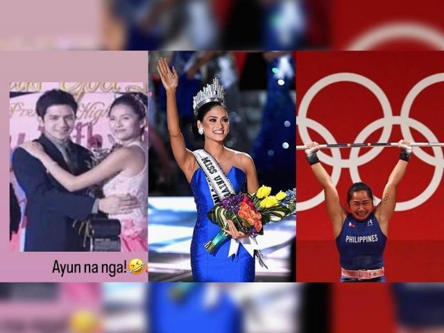 maine mendoza hidilyn diaz Rain Matienzo