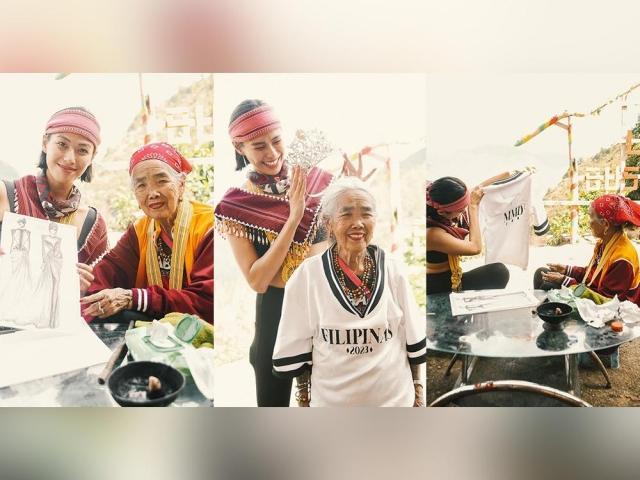 Michelle Dee and Apo Whang-Od