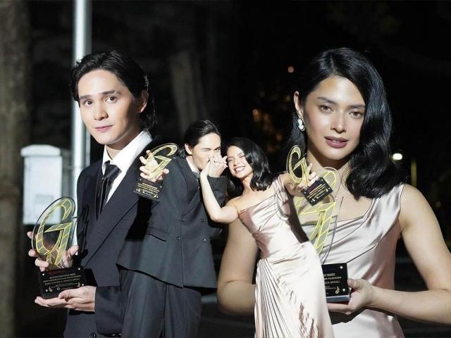 Ruru Madrid and Bianca Umali at Box Office Entertainment awards