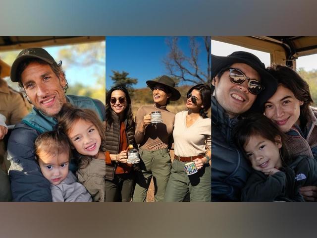 Anne Curtis Solenn Heussaff and Family