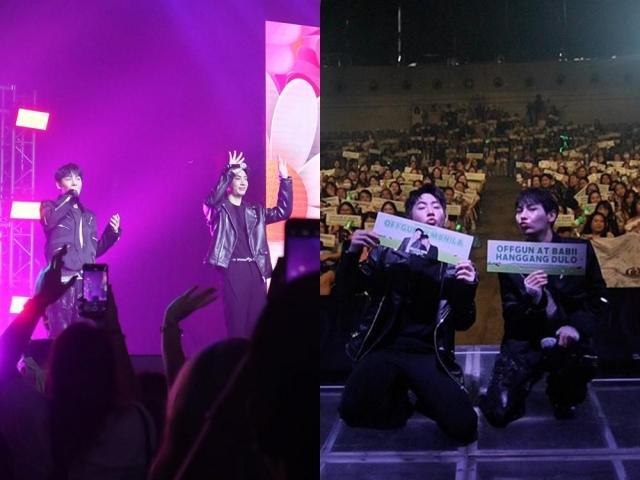 OffGun at GMMTV Fan Day 13 in Manila