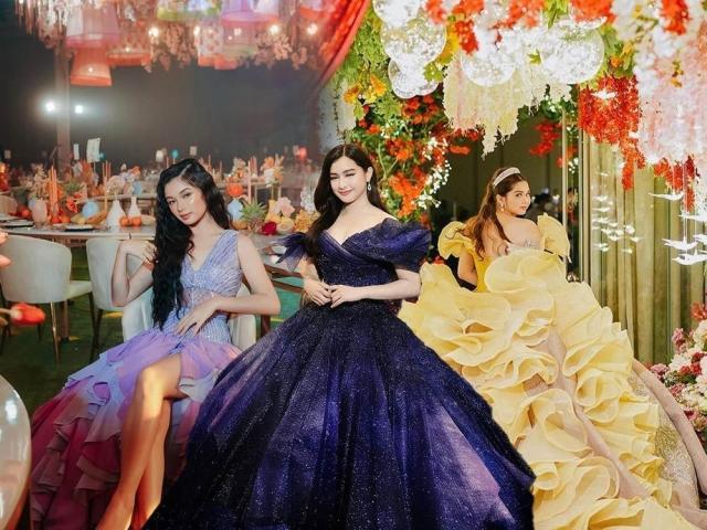 Jillian Ward, Sofia Pablo, and Elijah Alejo