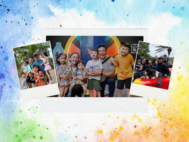 Iya Villania and Drew Arellano's family