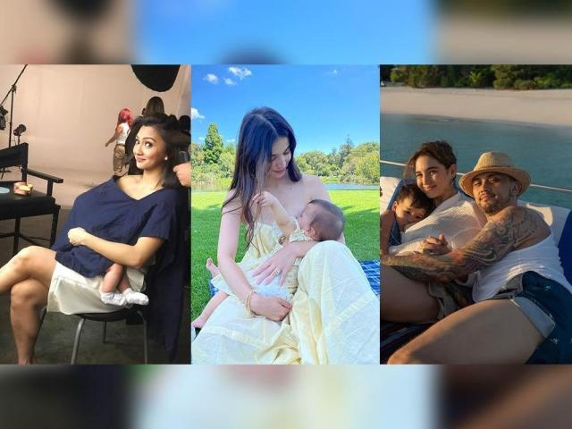 celebrities breastfeeding in public