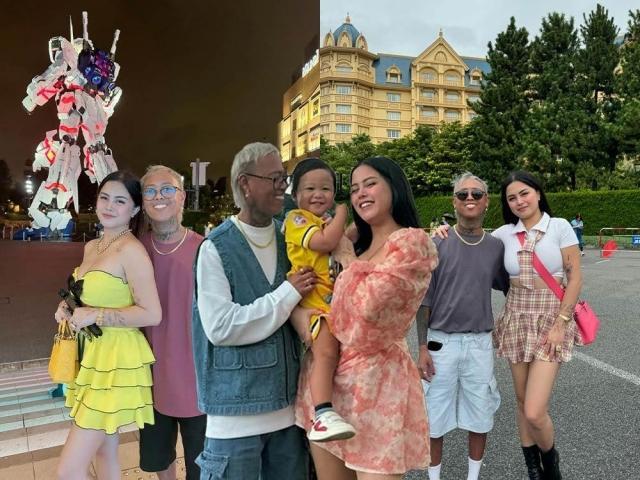 Whamos Cruz, Antonette Gail, and Baby Meteor trip to Japan