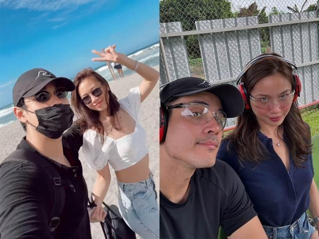 Xian Lim and Iris Lee