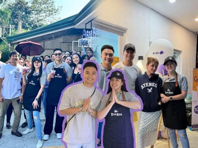 Shaira Diaz and EA Guzman's milk tea shop