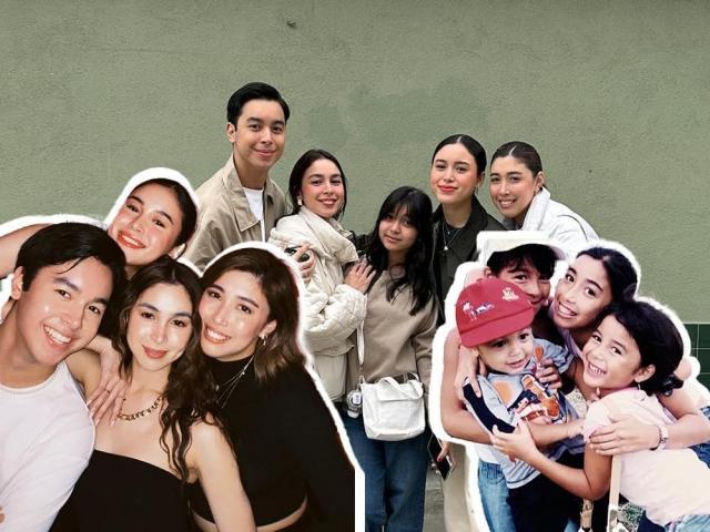 Dani Julia Claudia Leon and Erich Barretto