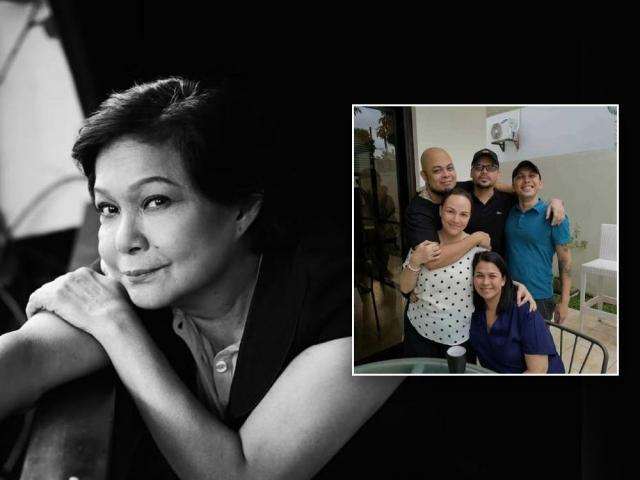 Nora Aunor and her children