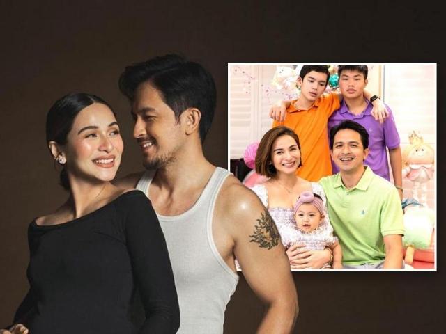 Jennylyn Mercado and Dennis Trillo modern family