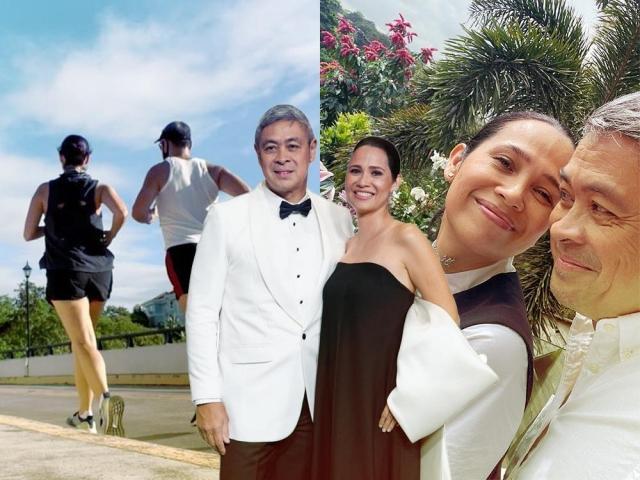 Anthony Pangilinan and Maricel Laxa Pangilinan