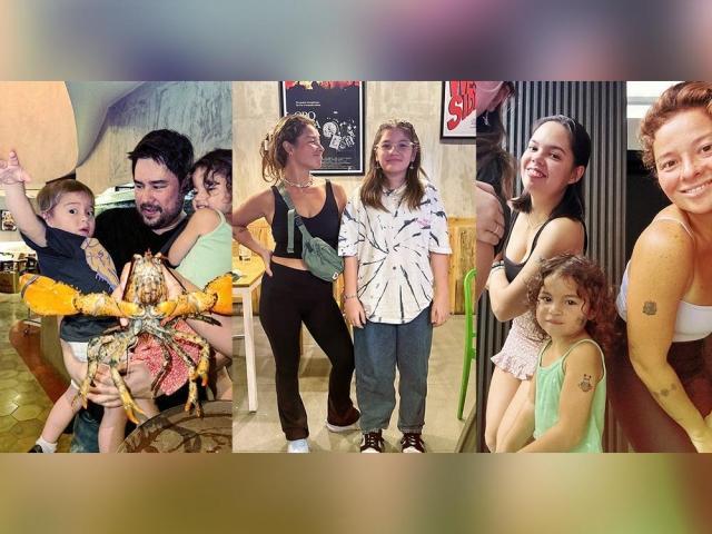 Andi Eigenmann, Ellie, Lilo, and Koa