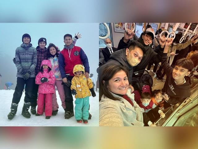 Camille Prats VJ Yambao Nathaniel Linsangan Ice Yambao Nala Yambao Nolan Yambao in Japan
