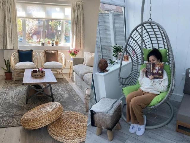 Rachelle Ann Gos home in London