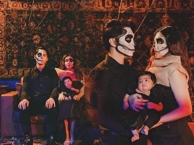 Carlo Aquino Trina Candaza and Baby Milthi