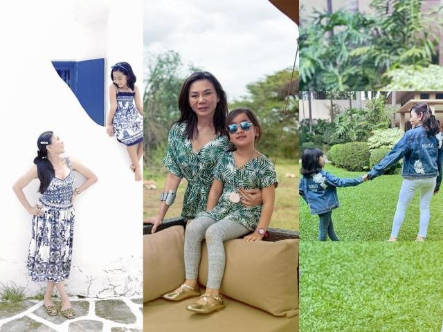 Vicki Belo and Scarlet Snow Belo 