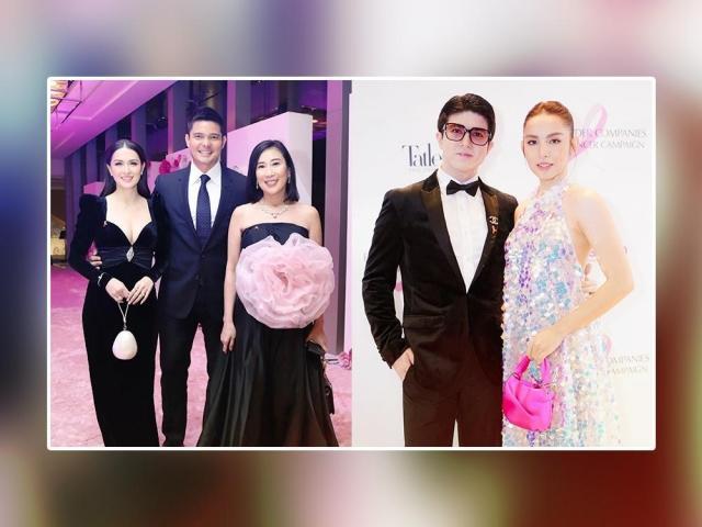 Dingdong Dantes Marian Rivera Atty Annette Gozon Valdes Mavy Legaspi and Kyline Alcantara 