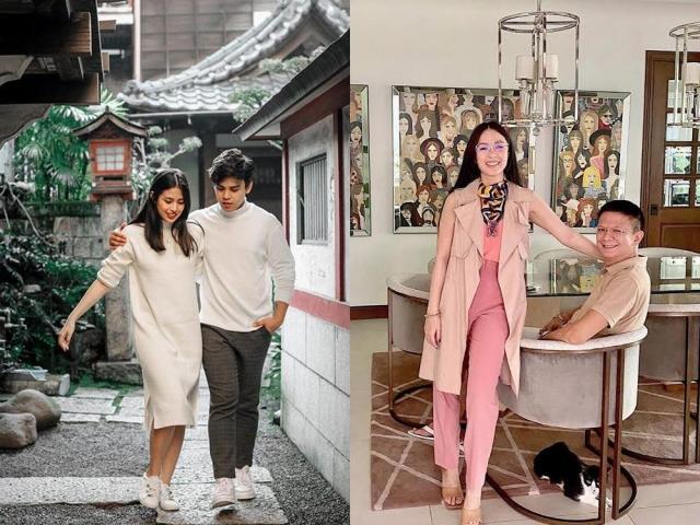  Barbie Forteza and Jak Roberto with Kris Bernal and Perry Choi