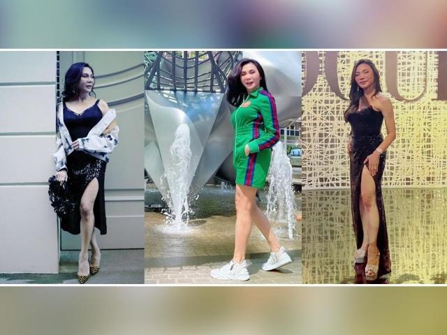 Flawless legs of  Vicki Belo