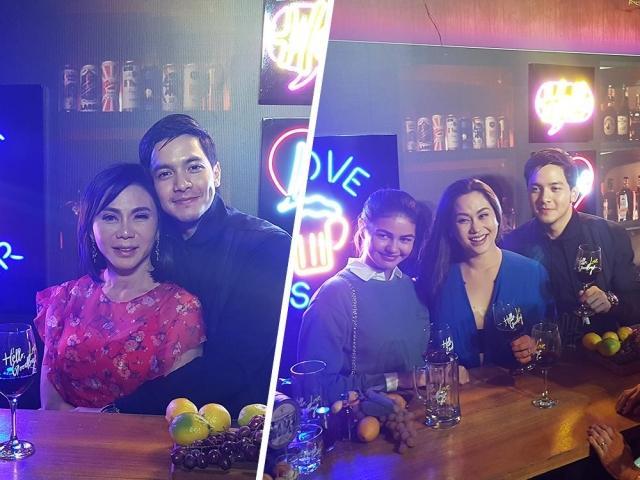 Alden Richards visits Belo Groups block screening of Hello Love Goodbye