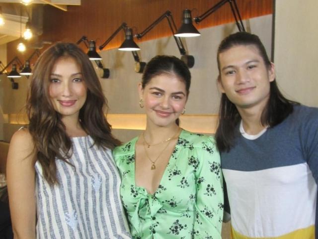 Solenn Heussaff Gil Cuerva Janine Gutierrez visit Camille Prats restaurants