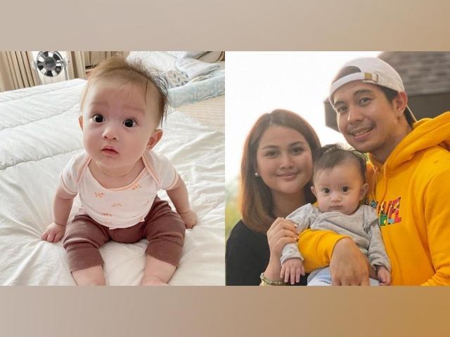 Rodjun Cruz Dianne Medina and baby Joaquin