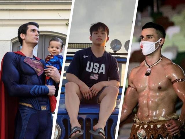 Matt Anderson, Carlos Yulo, Pita Taufatofua