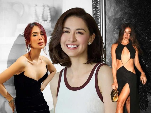 Kapuso beauties in black or white