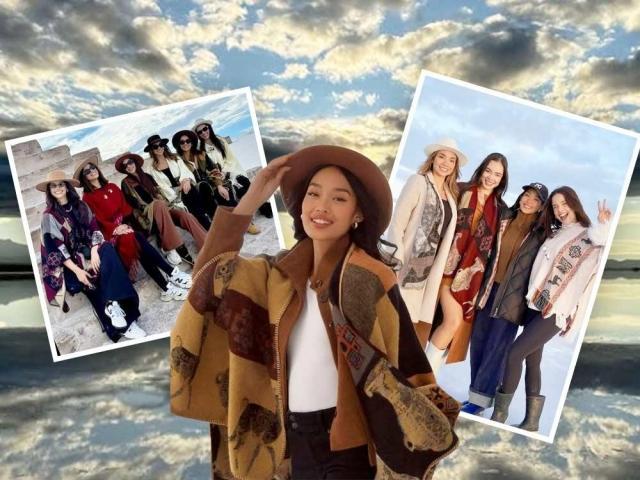 Dia Mate and fellow queens