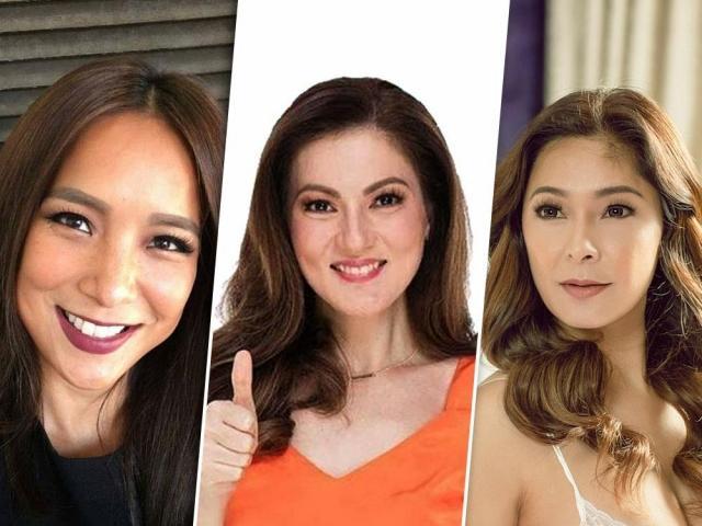 Sheryl Cruz, Carmina Villarroel, and Pia Guanio 