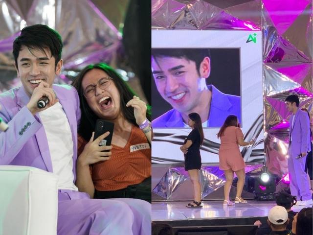 David Licauco Oppo event in SM City Pampanga
